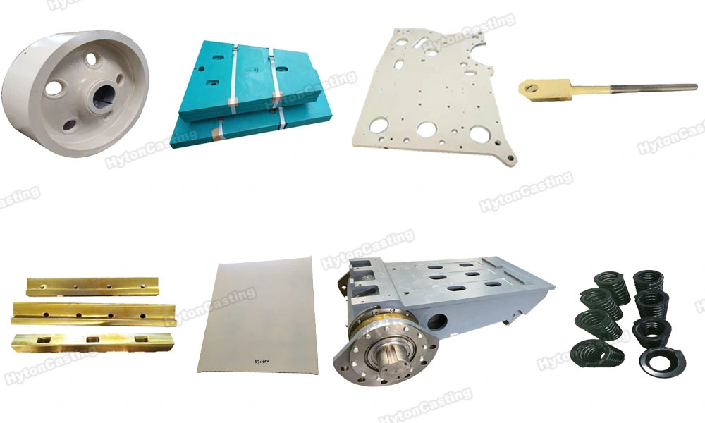 Heat Sealing Cheek Plates Jaw Crusher Liner Plates