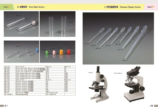 Pipetta Pasteur per trasferimento monouso da laboratorio 2 ml 3 ml 5 ml